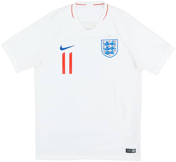 2018-19 England Home Shirt Vardy #11 - 7/10 - (M)