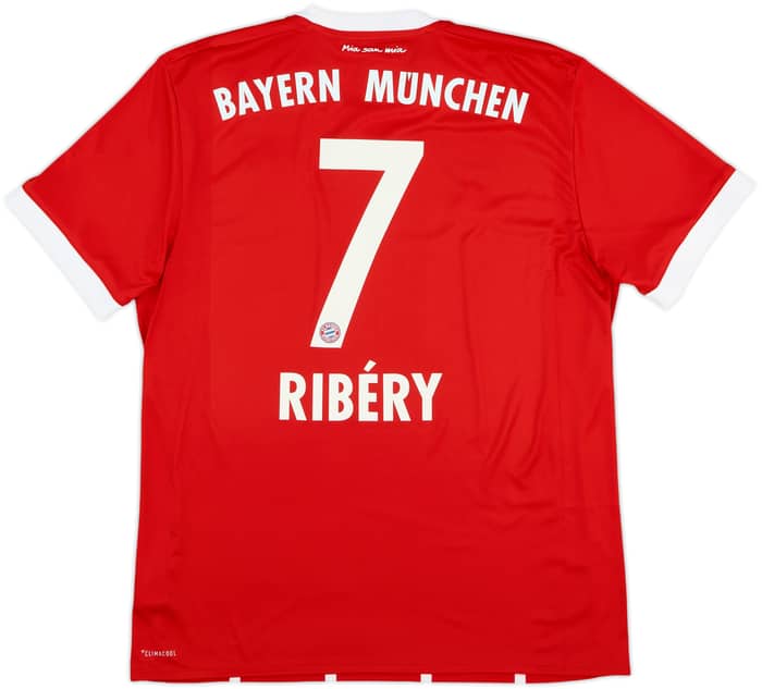 2017-18 Bayern Munich Home Shirt Ribery #7 (M)