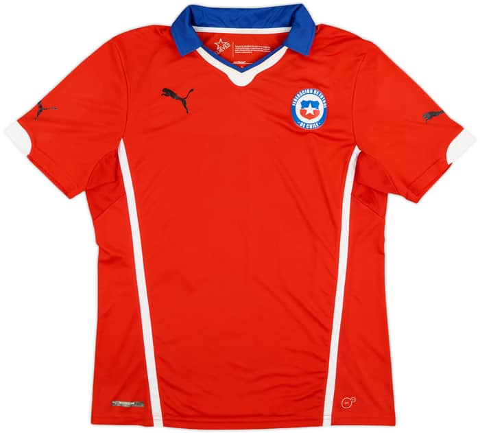 2014-15 Chile Home Shirt Beausejour #15 - 6/10 - (L)