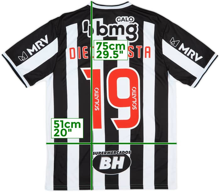 2021 Atletico Mineiro Home Shirt Diego Costa #19 (M)