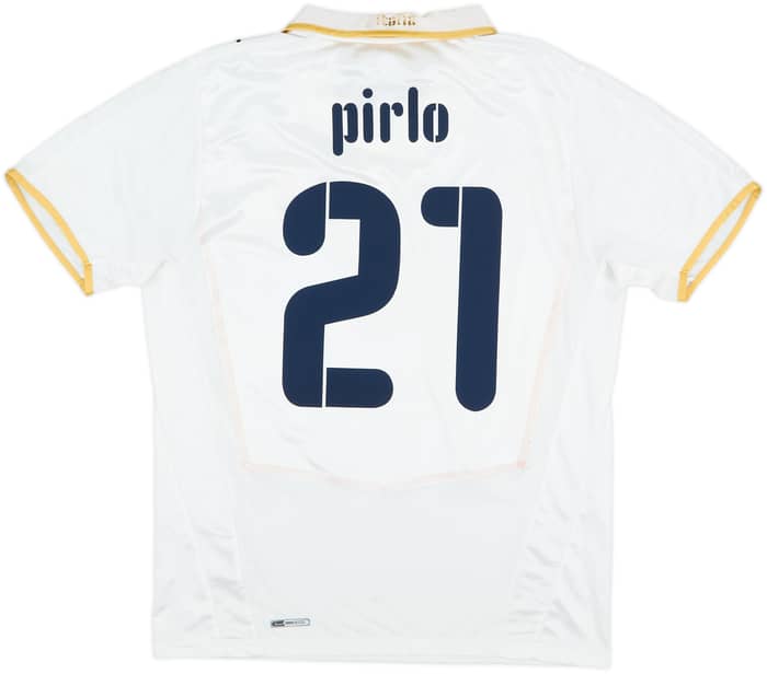 2007-08 Italy Away Shirt Pirlo #21 - 6/10 - (M)