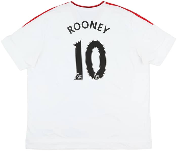 2015-16 Manchester United Away Shirt Rooney #10 - 6/10 - (3XL)