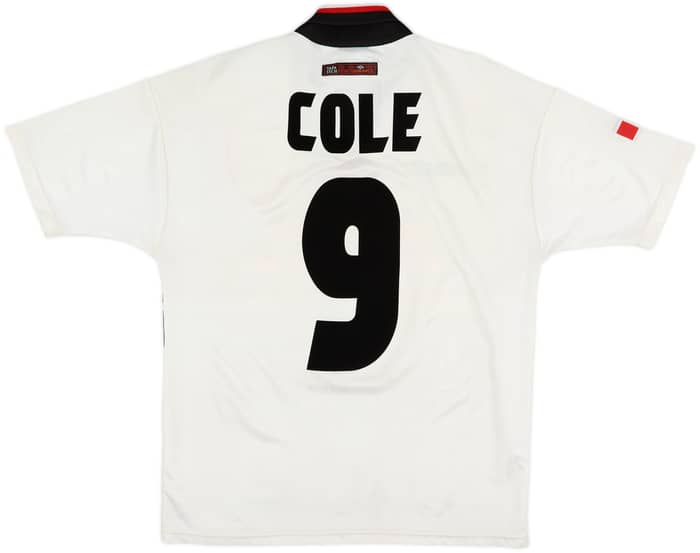 1997-99 Manchester United Away Shirt Cole #9 - 5/10 - (Y)