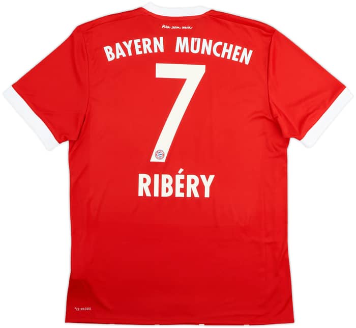 2017-18 Bayern Munich Home Shirt Ribery #7 (M)