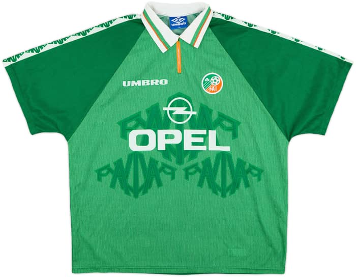 1996-98 Ireland Home Shirt Keane #6 - 10/10 - (XXL)