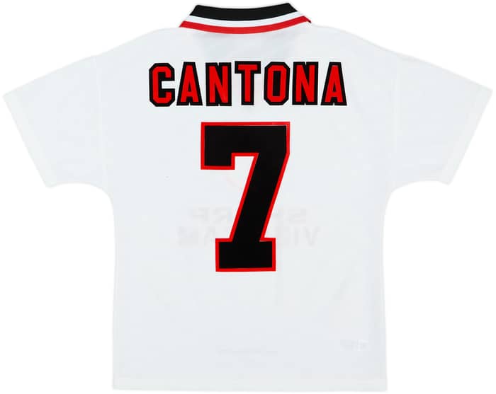 1996-97 Manchester United Away Shirt Cantona #7 - 9/10 - (Y)