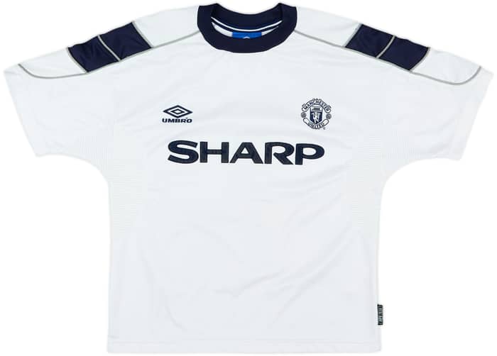 1999-00 Manchester United Third Shirt Beckham #7 - 8/10 - (Y)