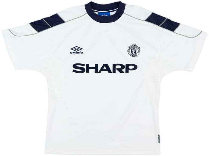 1999-00 Manchester United Third Shirt Beckham #7 - 8/10 - (Y)