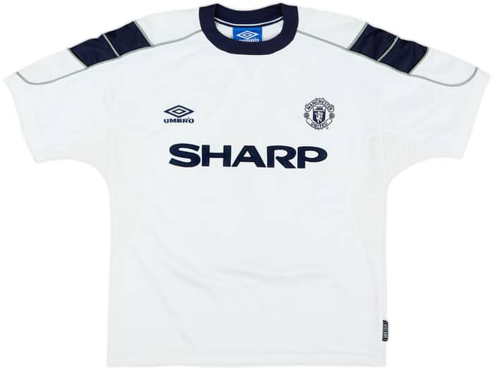 1999-00 Manchester United Third Shirt Beckham #7 - 8/10 - (Y)