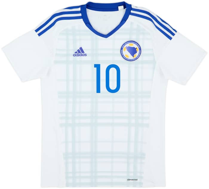 2016 Bosnia & Herzegovina Away Shirt Pjanic #10 - 8/10 - (S)