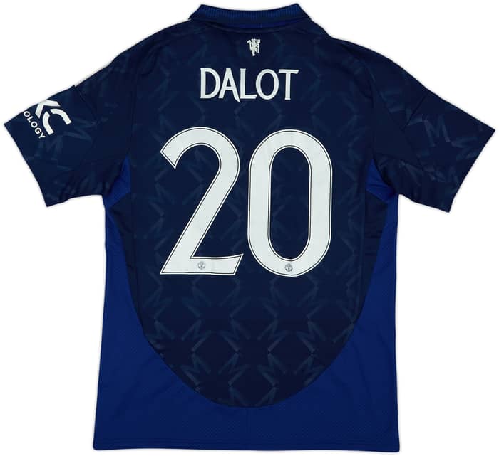 2024-25 Manchester United Away Shirt Dalot #20 - 9/10 - (M)