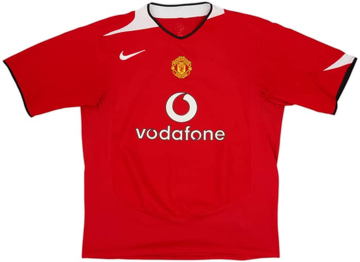 2004-06 Manchester United Home Shirt Rooney #8 - 7/10 - (XL)