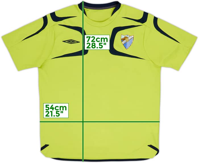 2007-08 Malaga Umbro Training Shirt - 8/10 - (L)