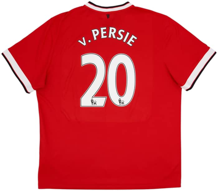 2014-15 Manchester United Home Shirt V.Persie #20 - 6/10 - (XXL)