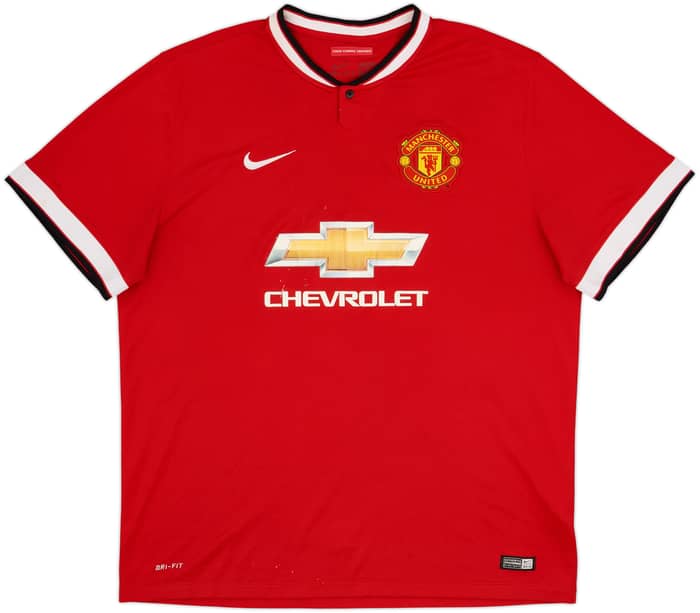 2014-15 Manchester United Home Shirt V.Persie #20 - 6/10 - (XXL)