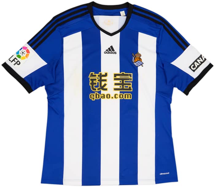 2014-15 Real Sociedad Home Shirt - 5/10 - (L)