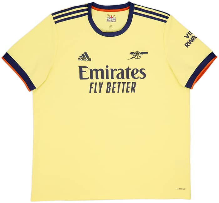2021-22 Arsenal Away Shirt Saka #7 - 8/10 - (XXL)