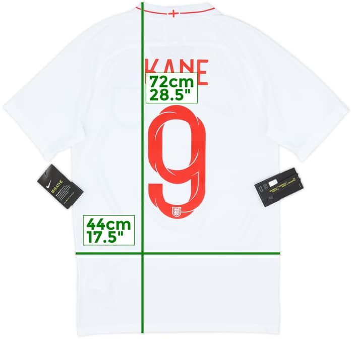 2018-19 England Home Shirt Kane #9 (S)