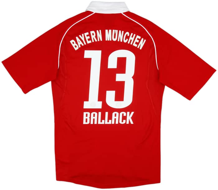 2005-06 Bayern Munich Home Shirt Ballack #13 - 10/10 - (S)