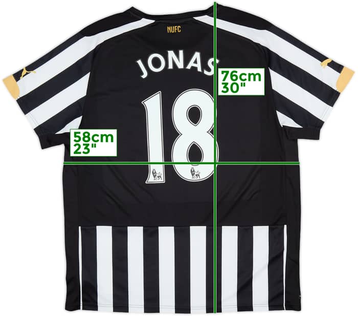 2014-15 Newcastle Home Shirt Jonas #18 - 8/10 - (L)