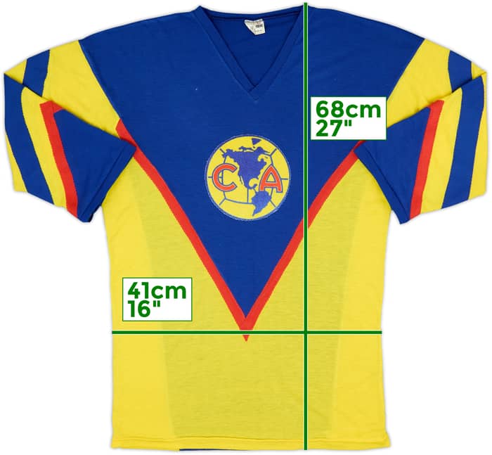 1981-86 Club America Camiseta Local - 9/10 - (M)