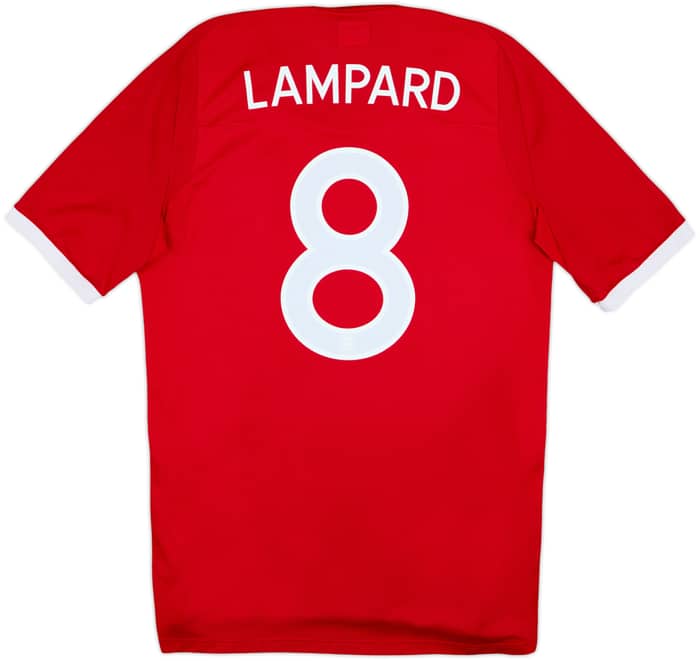 2010-11 England Away Shirt Lampard #8 - 8/10 - (M)