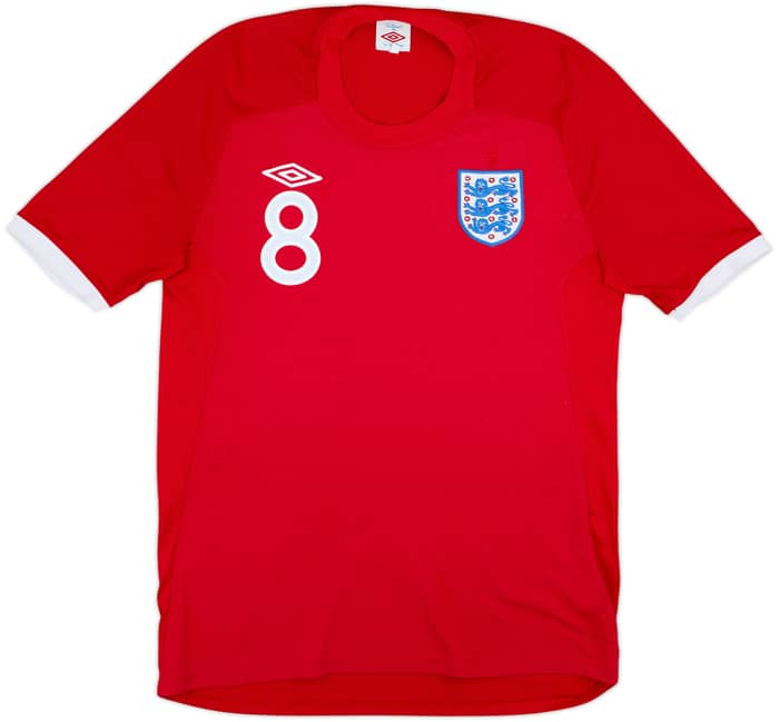 2010-11 England Away Shirt Lampard #8 - 8/10 - (M)