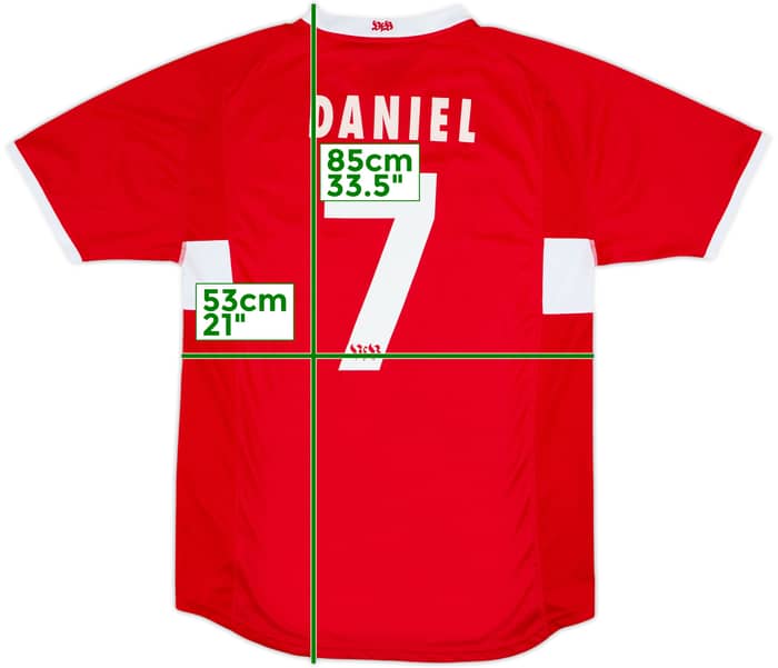 2003-04 Stuttgart Away Shirt Daniel #7 - 8/10 - (XL)