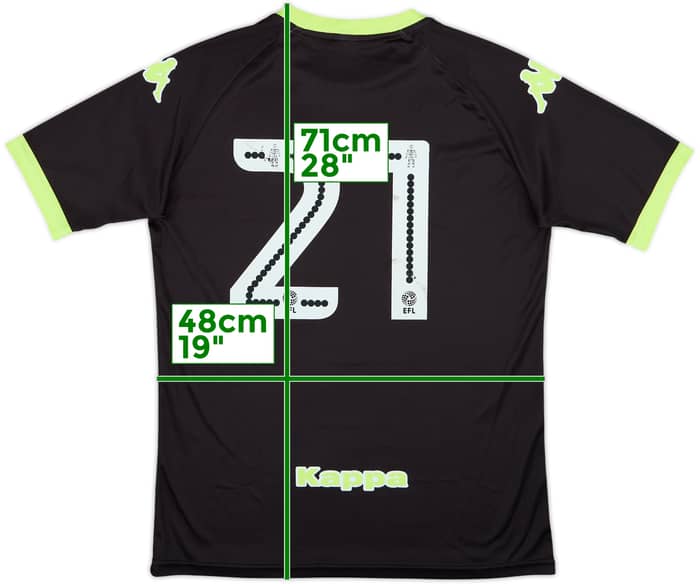 2016-17 Bury Away Shirt #21 - 8/10 - (L)