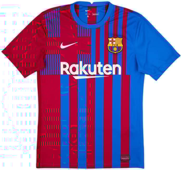 2021-22 Barcelona Home Shirt Pedri #16 - 9/10 - (S)