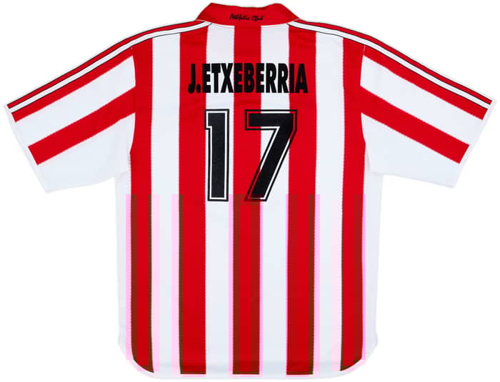 1999-01 Athletic Bilbao Home Shirt J.Etxeberria #17 - 8/10 - (L)