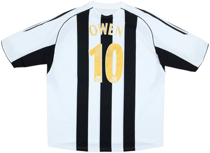2005-07 Newcastle Home Shirt Owen #10 - 6/10 - (XXL)