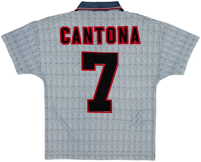 1995-96 Manchester United Away Shirt Cantona #7 - 10/10 - (Y)