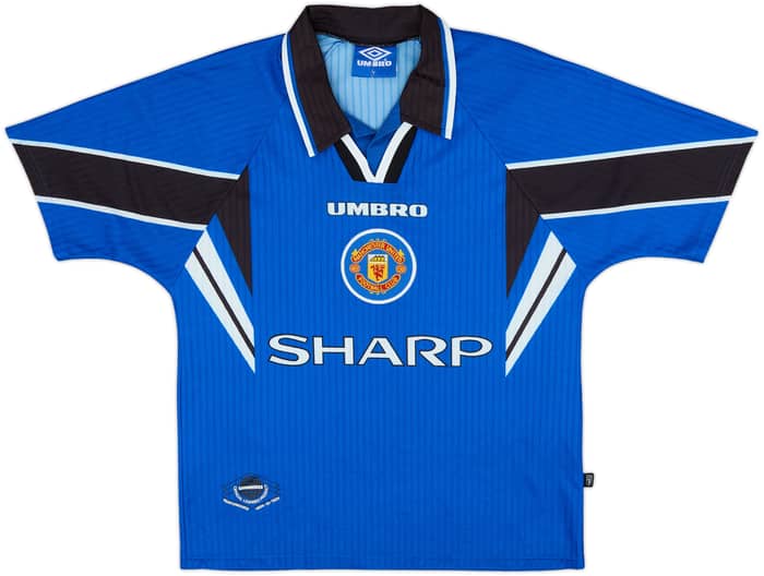 1996-98 Manchester United Third Shirt - 8/10 - (Y)