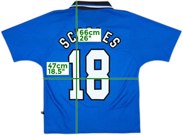 1996-98 Manchester United Third Shirt - 8/10 - (Y)