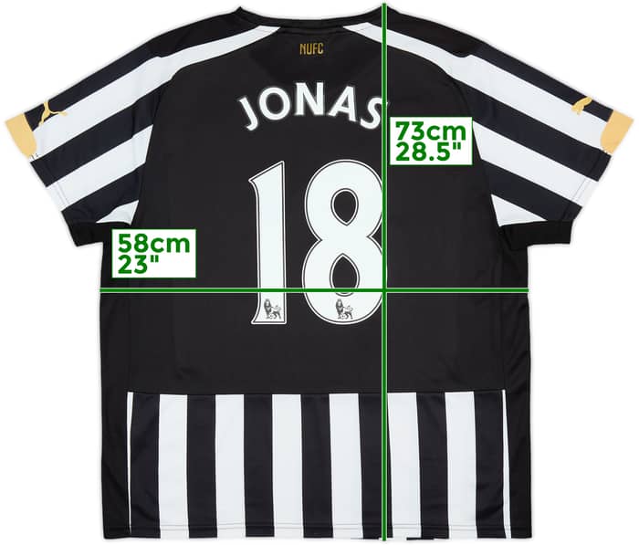 2014-15 Newcastle Home Shirt Jonas #18 - 8/10 - (L)