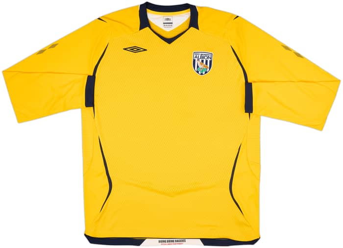 2008-09 West Brom Away L/S Shirt Brunt #11 - 10/10 - (XL)