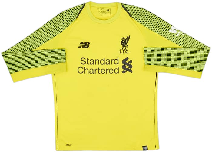 2018-19 Liverpool GK Shirt A.Becker #13 - 6/10 - (S)