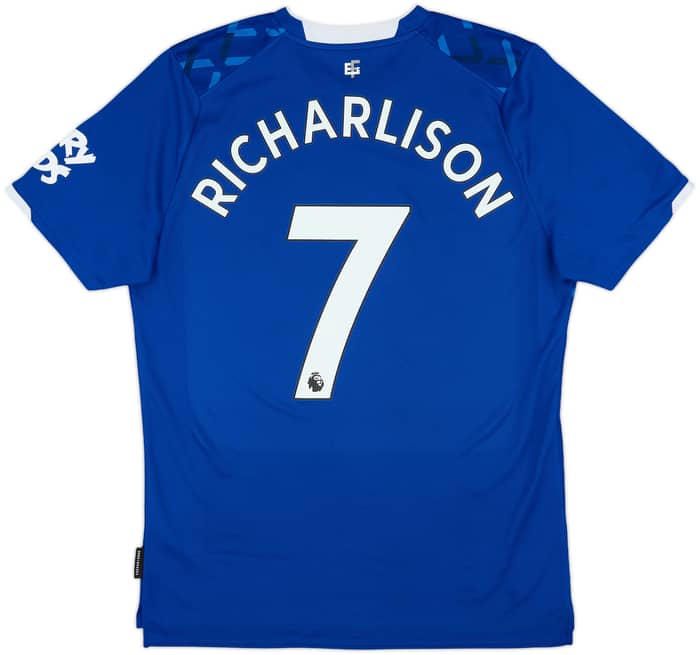 2019-20 Everton Home Shirt Richarlison #7 - 9/10 - (L)