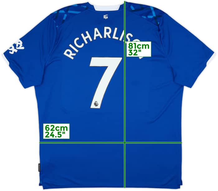 2019-20 Everton Home Shirt Richarlison #7 - 10/10 - (3XL)