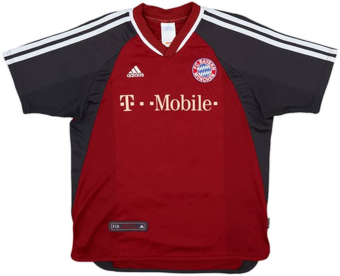 2001-02 Bayern Munich Home Shirt Elber #9 - 8/10 - (Y)