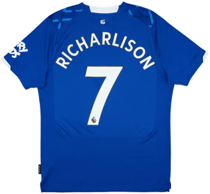 2019-20 Everton Home Shirt Richarlison #7 - 9/10 - (L)