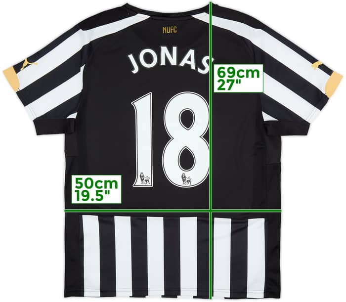 2014-15 Newcastle Home Shirt Jonas #18 - 8/10 - (S)