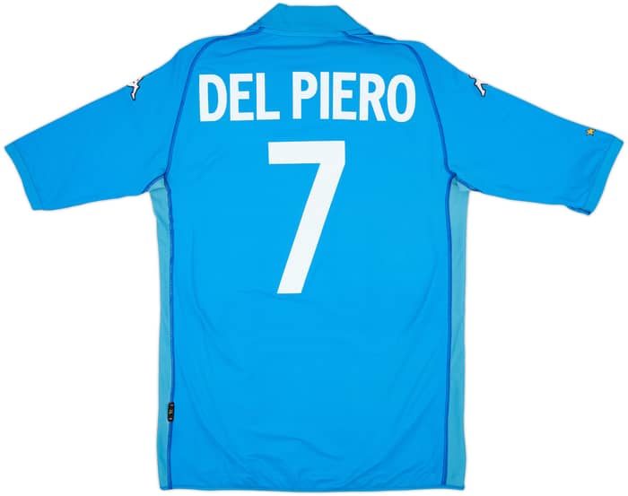 2002 Italy Home Shirt Del Piero #7 - 5/10 - (XL)