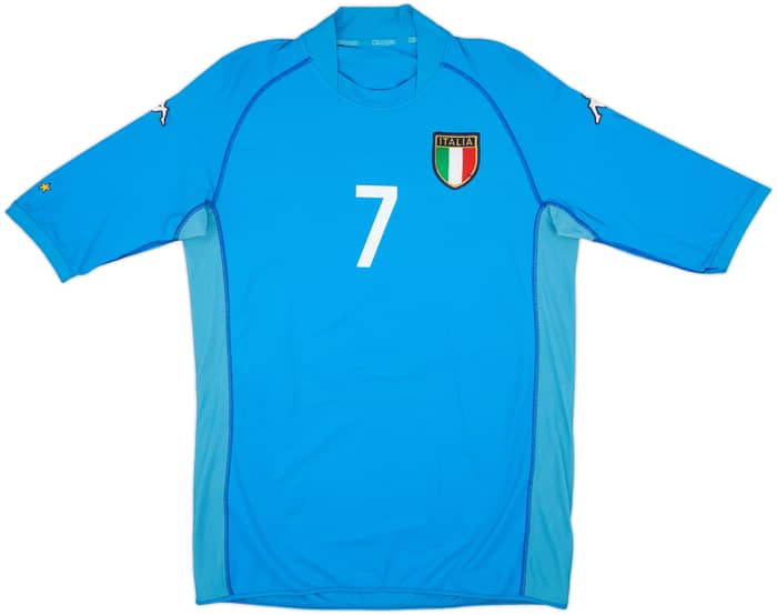 2002 Italy Home Shirt Del Piero #7 - 5/10 - (XL)