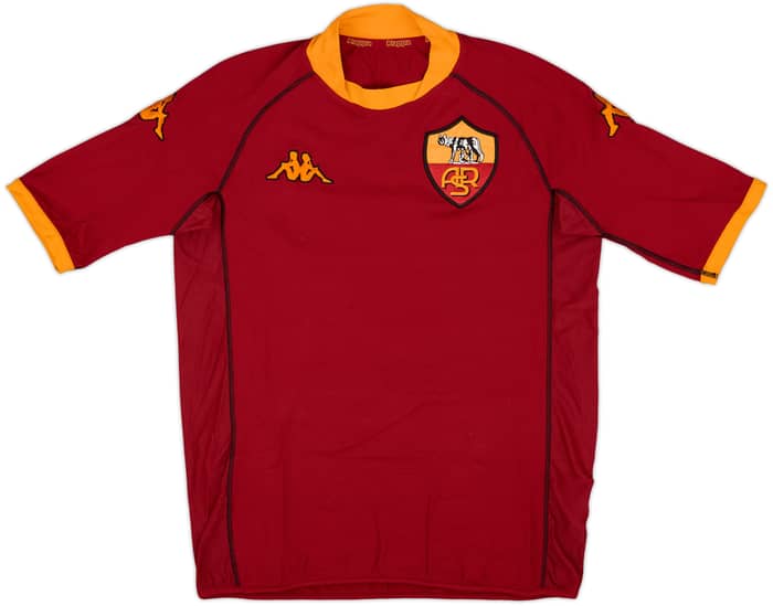 2002-03 Roma Home Shirt Totti #10 - 9/10 - (S)