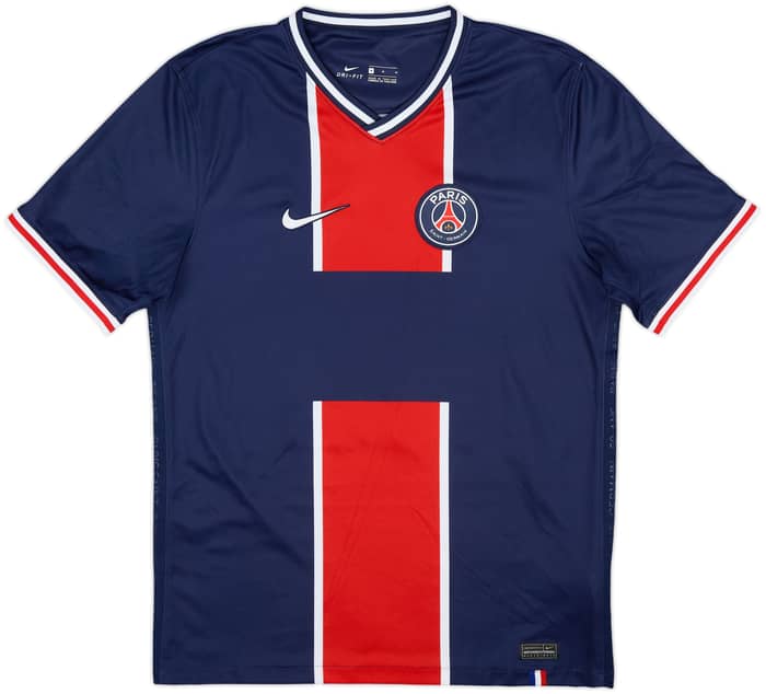 2020-21 Paris Saint-Germain Home Shirt Mbappe #7 - 10/10 - (M)