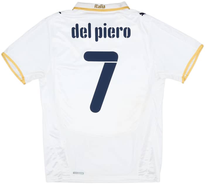 2007-08 Italy Away Shirt Del Piero #7 - 8/10 - (M)
