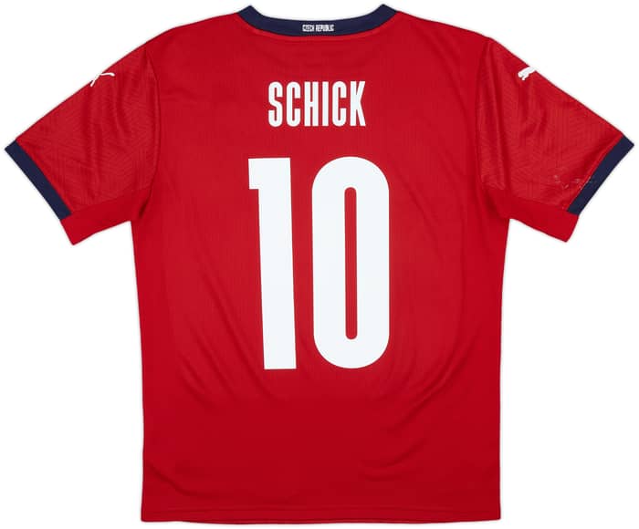 2020-21 Czech Republic Home Shirt Schick #10 - 10/10 - (S)