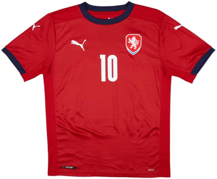 2020-21 Czech Republic Home Shirt Schick #10 - 10/10 - (S)